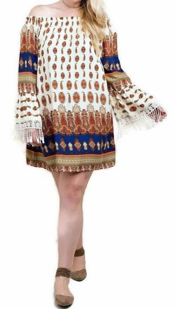 Kori Kori - Tuscan Off The Shoulder Mini Dress - PLUS 3