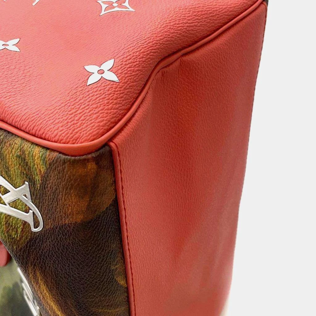 Louis Vuitton Louis Vuitton Graphic Print Masters Collection Speedy 30 Leonardo Da Vinci Satchel Bag 8