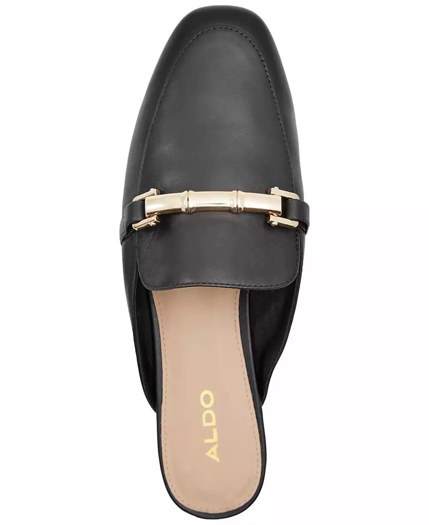 ALDO Women's Boski Tailored Bit-Ornament Flat Mules 4