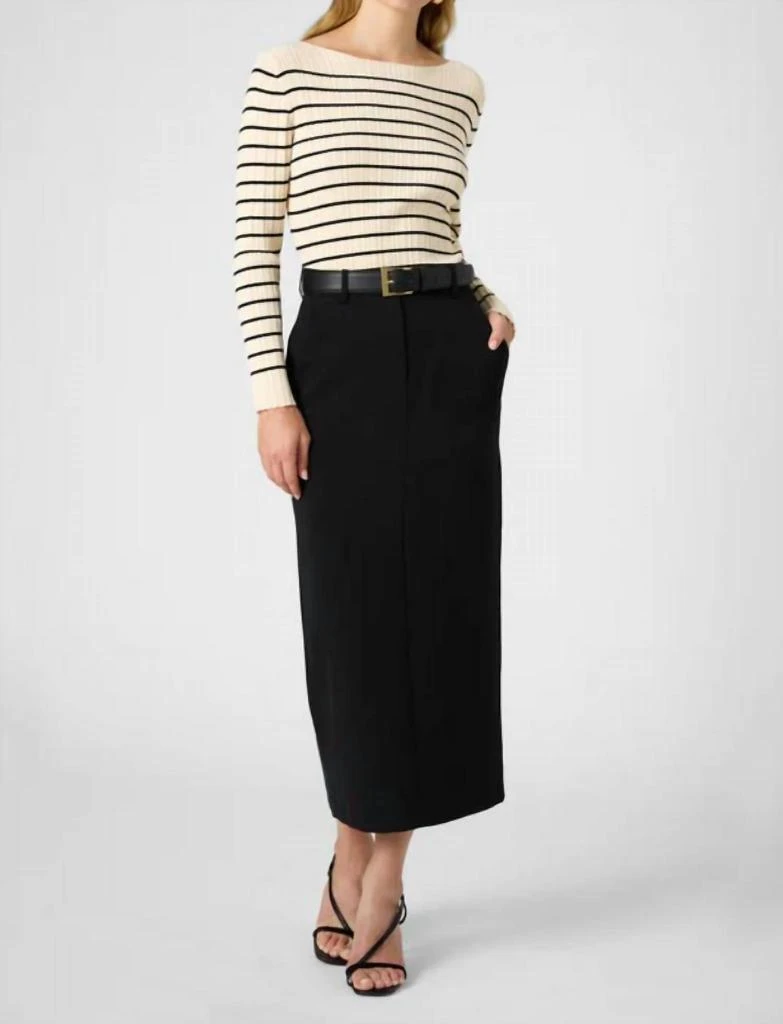 French Connection French Connection - Stripe Crinkle Knit Sweater 4