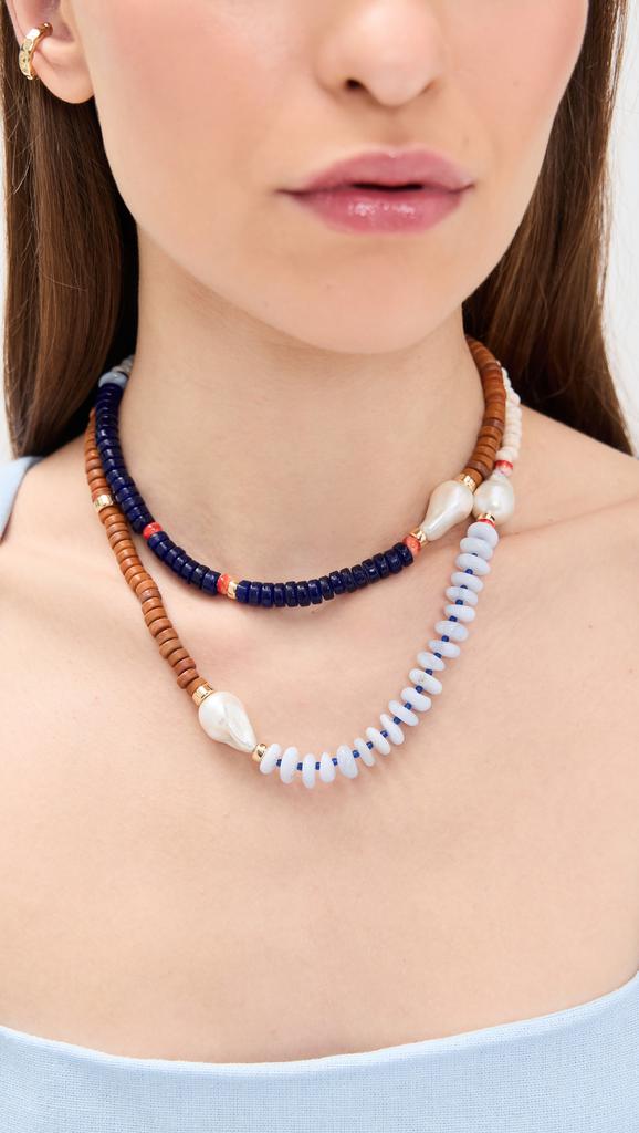 Lizzie Fortunato Cabana Necklace In Coastline