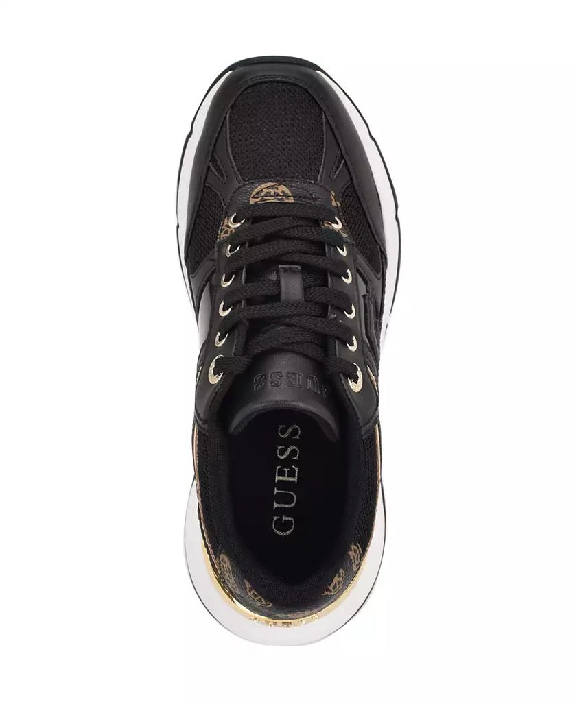 GUESS Women's Fonzi Chunky Platform Sneakers 4