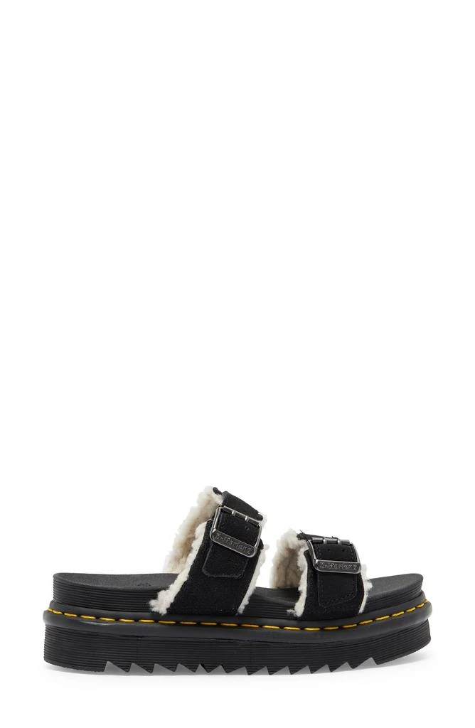 Dr. Martens Myles Faux Shearling Lined Slide Sandal 3