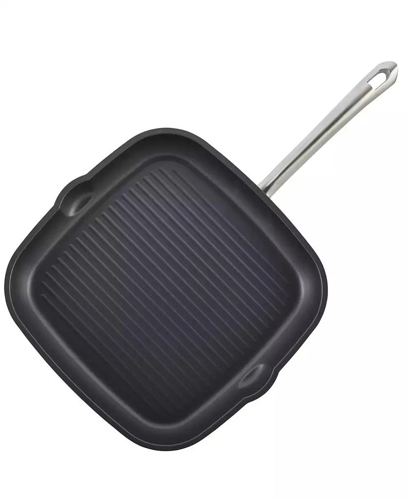 Anolon Accolade Forged Hard-Anodized Nonstick Square Grill Pan, 11-Inch, Moonstone 2