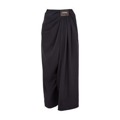 Loewe Draped cropped pants