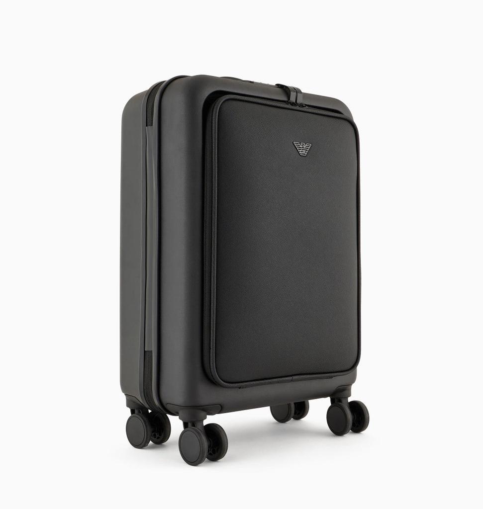 Emporio Armani Black Hard-Shell Suitcase