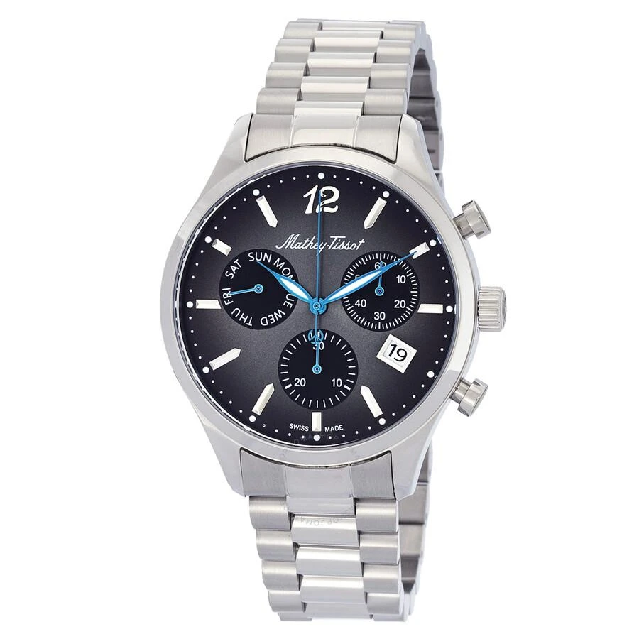 Mathey-Tissot Urban Chrono Chronograph Black Dial Men's Watch H411CHAN 1