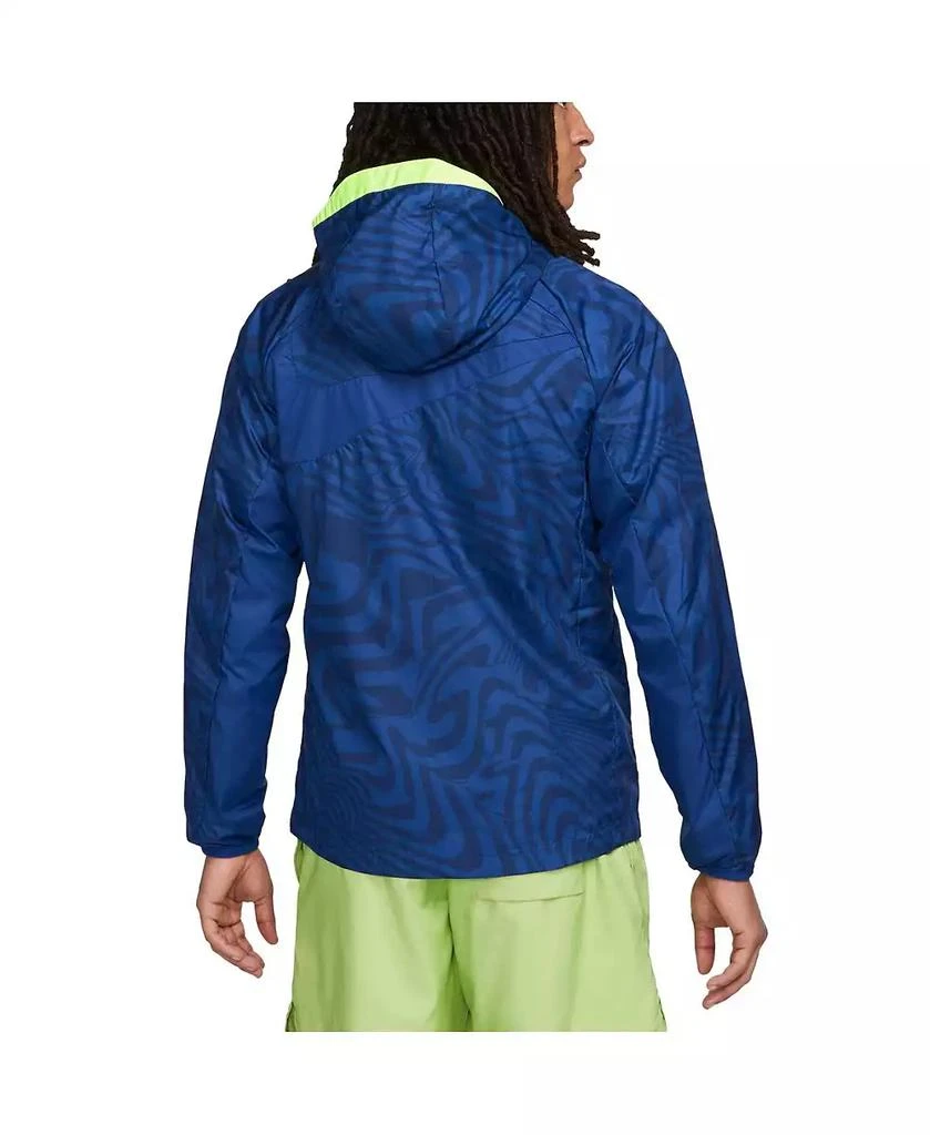 NIKE Men's Blue Tottenham Hotspur AWF Performance Raglan Full-Zip Jacket 3