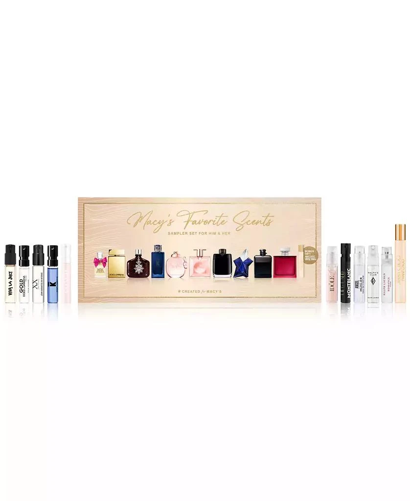 Created For Macy's 11-Pc. Macy's Favorite Scents Fragrance Sampler with Travel Spray For Him & Her, Exclusively at Macy's 5