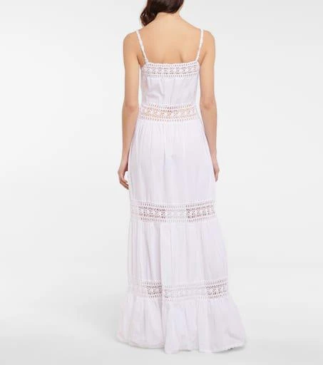 ANNA KOSTUROVA Abigail crochet-paneled maxi dress 3