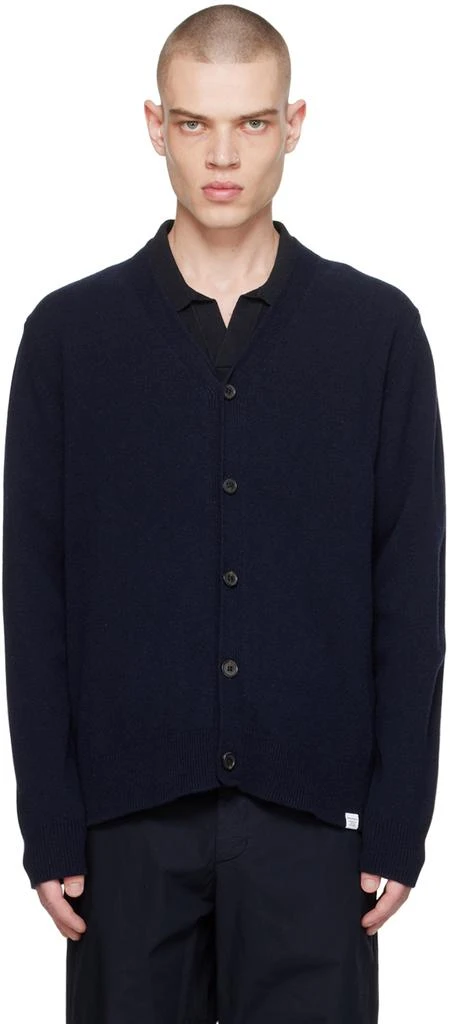 Norse Projects Navy Adam Cardigan 1