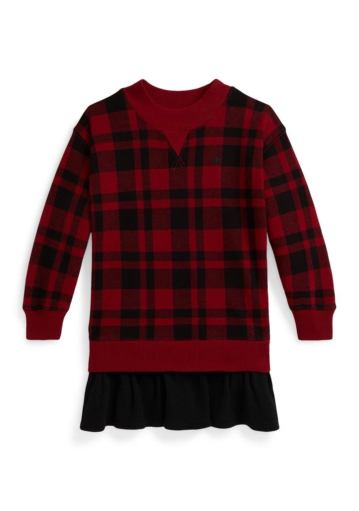 Ralph Lauren Buffalo Check Fleece Dress