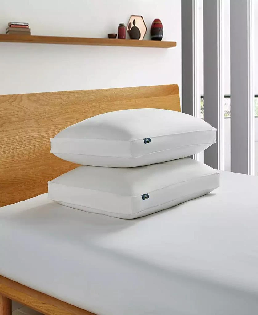 Serta White Goose Feather & Down Fiber Side Sleeper 2-Pack Pillow 2