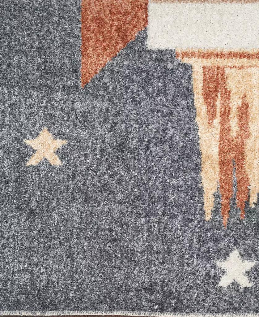 Nourison Astra Machine Washable ASW06 3'3" x 5' Area Rug