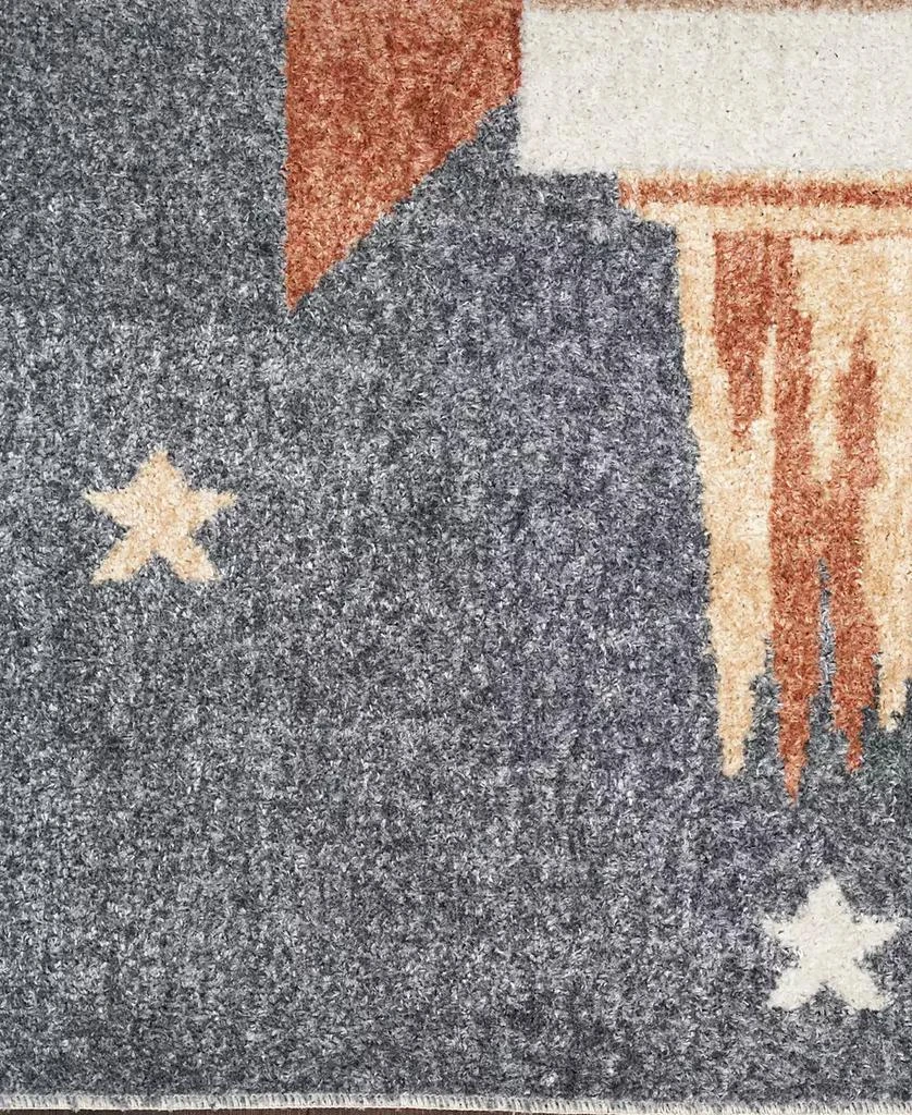 Nourison Astra Machine Washable ASW06 3'3" x 5' Area Rug 2