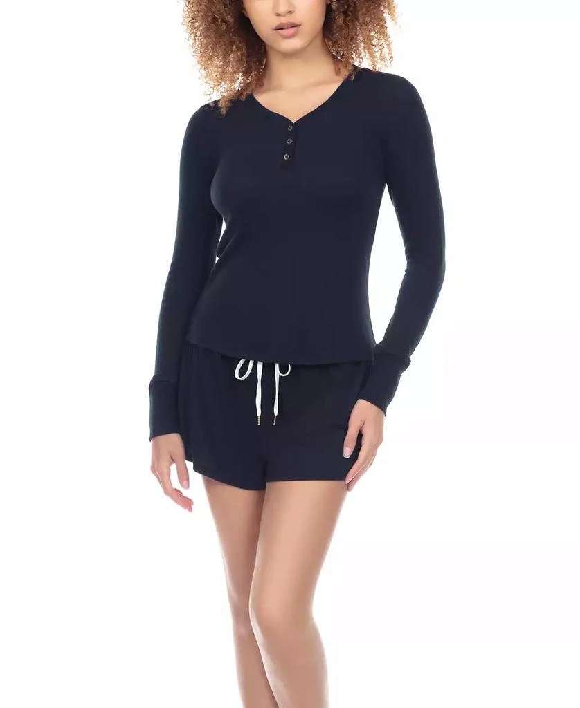 Honeydew Intimates Women's Star Seeker Brushed Jersey Short Lounge Set, 2 Piece 1