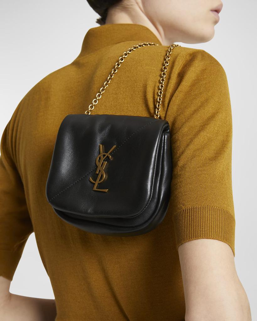 Yves Saint Laurent　ショルダーバッグ Yves Saint Laurent Natural Woven Raffia Medium Solferino Satchel