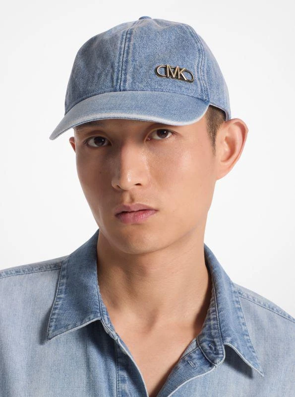 Michael Kors Denim Baseball Hat 4