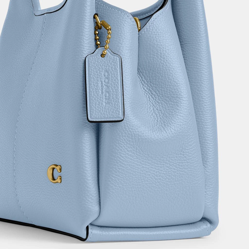 Coach Lana 23 Pebble-Grain Leather Shoulder Bag 6