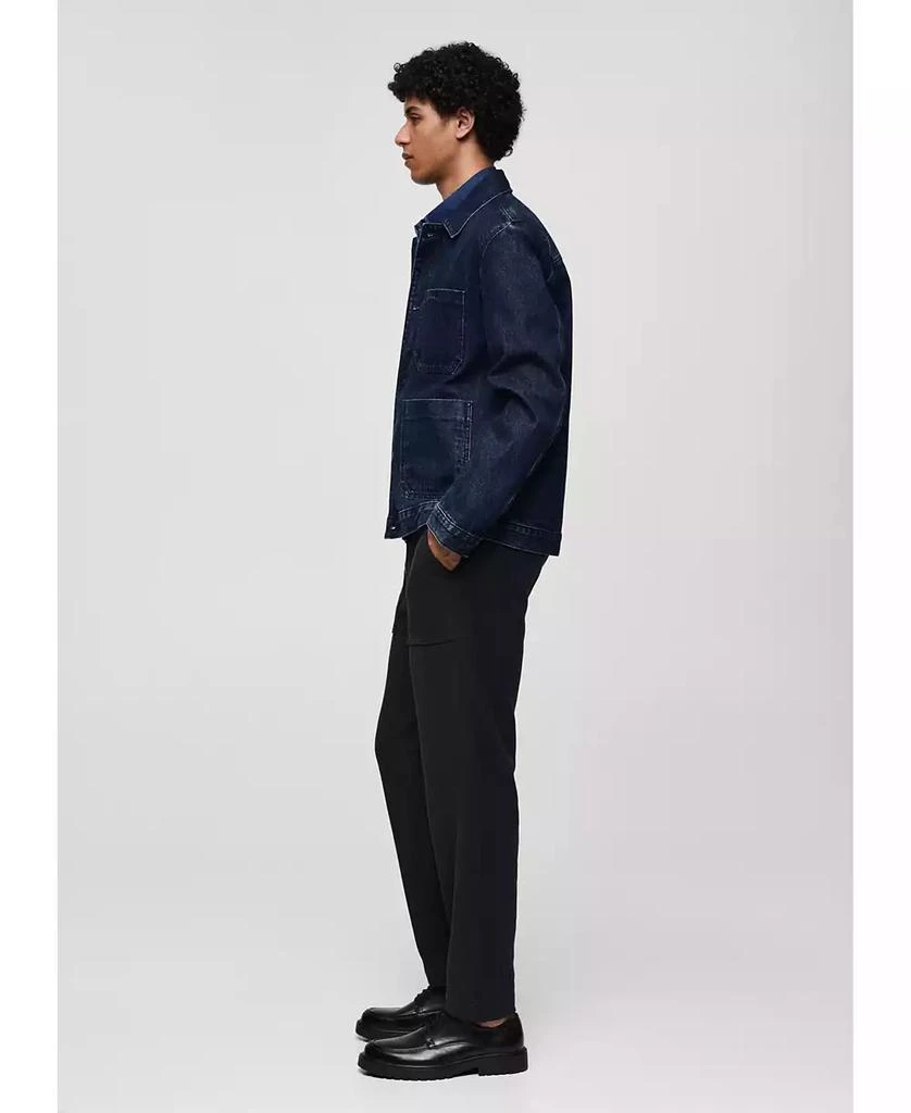 Mango Men's Pocketed Denim Jacket 3