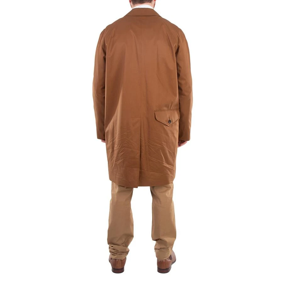 Burberry Men
s Dark Birch Brow Clapham Cotton Gabardine Lightweight Coat 3