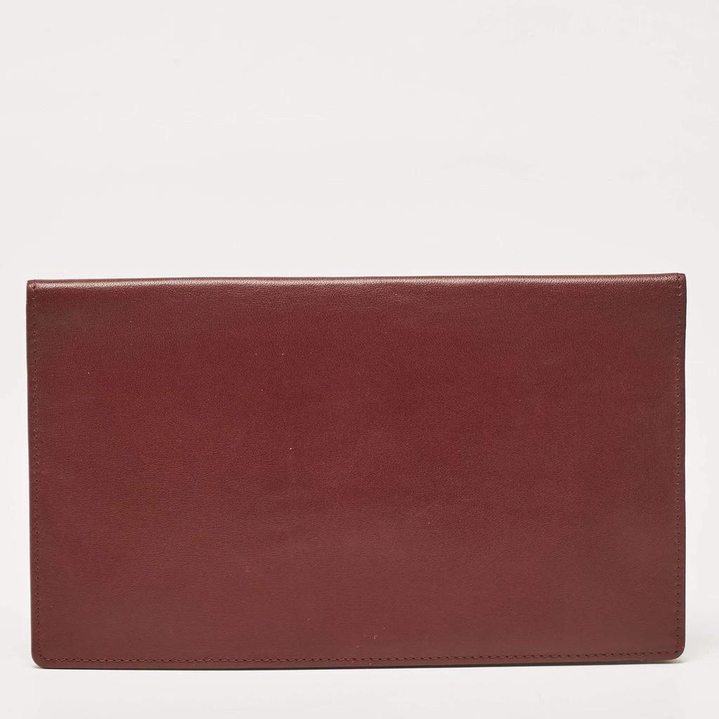 Cartier Cartier Burgundy Leather Must de Cartier Bifold Long Wallet 4