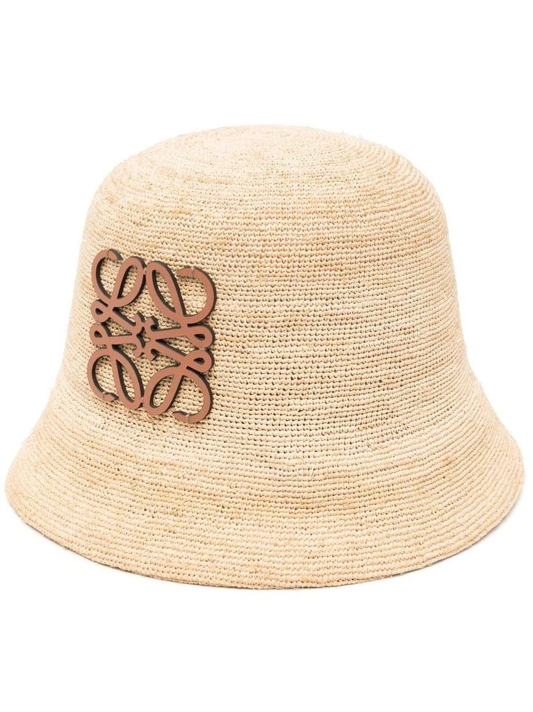 Loewe LOEWE - Anagram Straw Hat 1