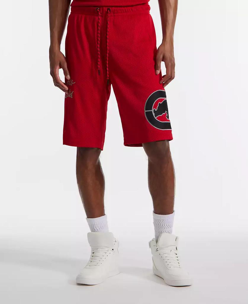Ecko Unltd Men's Touch Base Birdseye Mesh Shorts