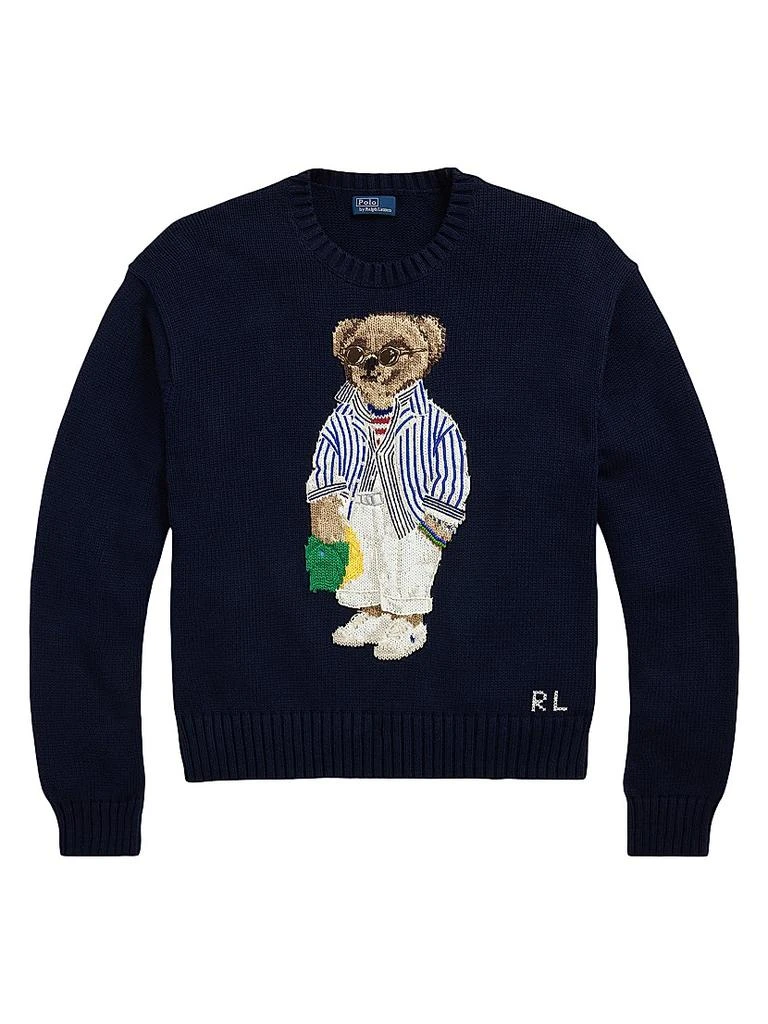Ralph Lauren Polo Bear Cotton Crewneck Sweater 1