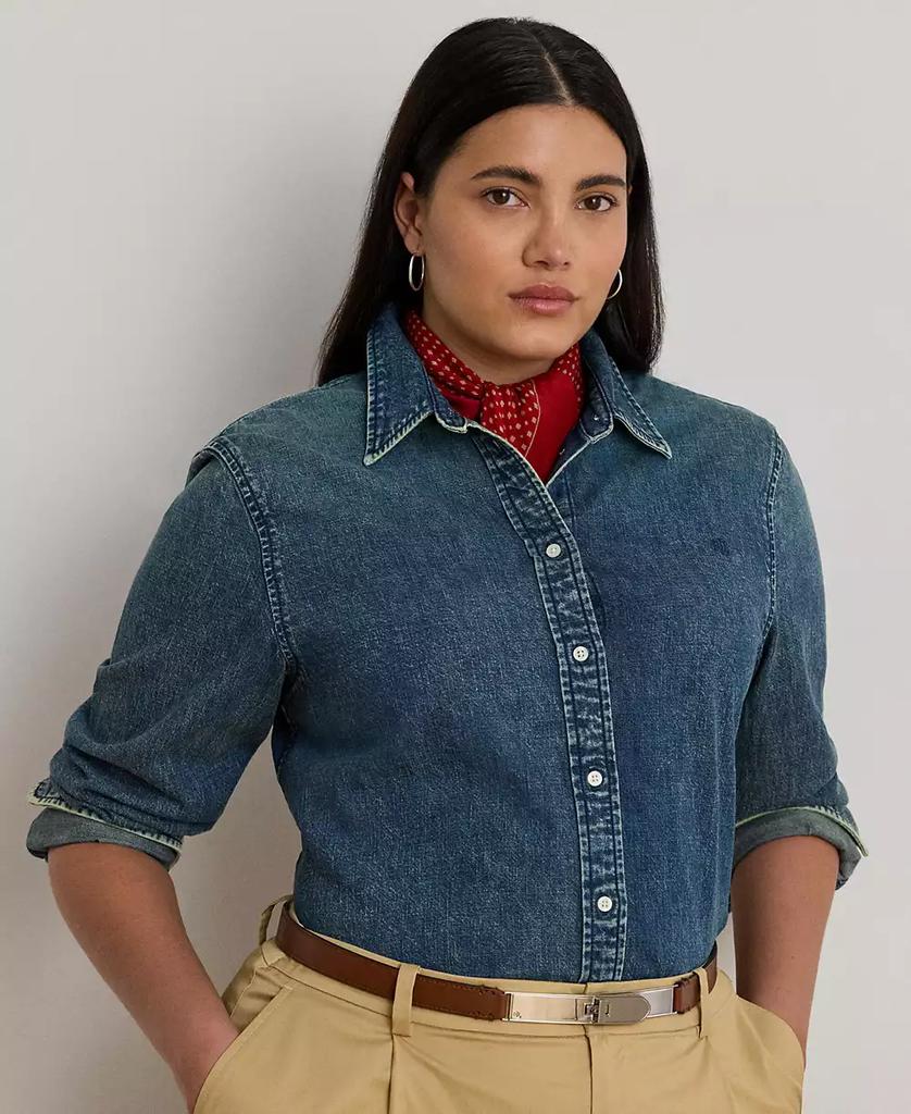 Ralph Lauren Women's Classic-Fit Denim Shirt, XS-3X