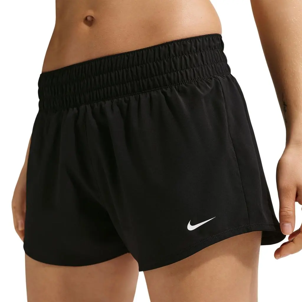 NIKE Nike One Dri-FIT Mid-Rise 3" Brief-Lined Shorts - Women's