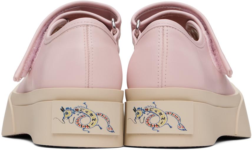 Marni Pink Pablo Mary Jane Ballerina Flats