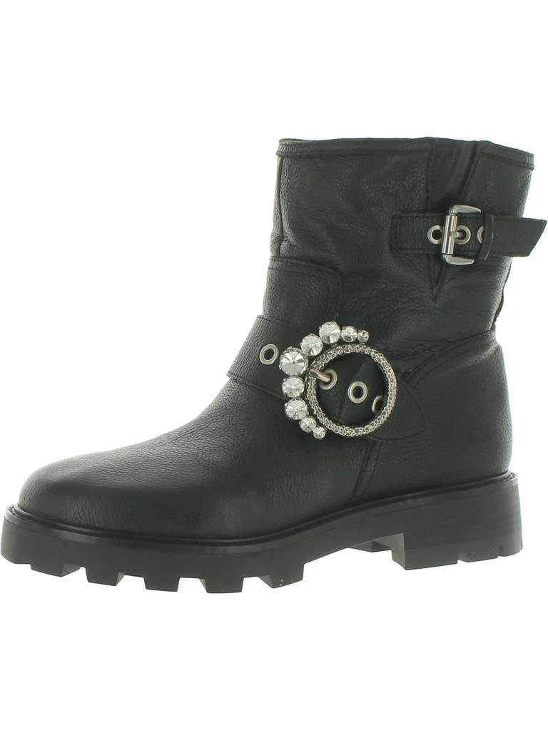 Karl Lagerfeld Paris Marceau  Womens Leather Embellished Ankle Boots 4