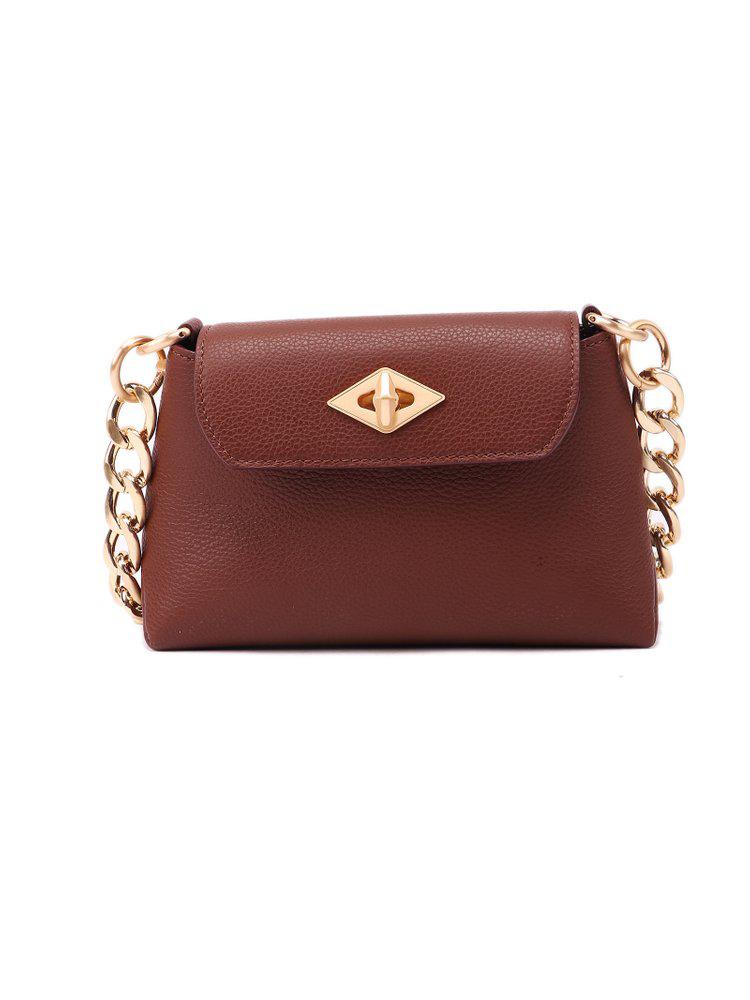 Ballantyne Ballantyne Diamond Quilted Chain-Linked Crossbody Bag