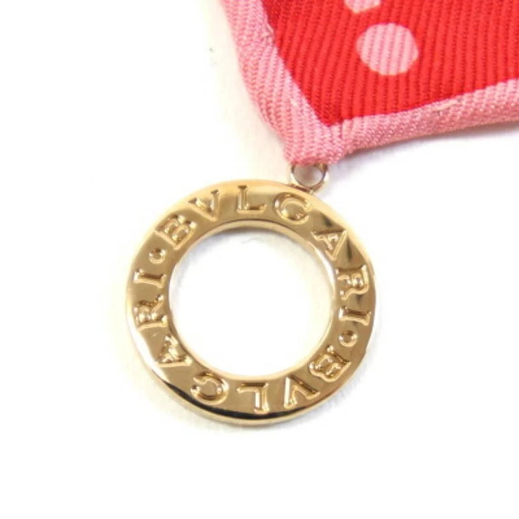 BVLGARI blue Color Silk Scarf (Pre-Owned) 3