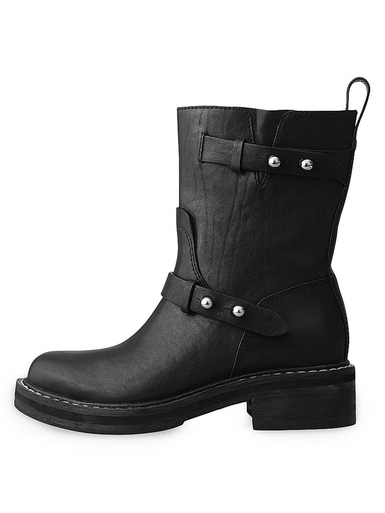 Rag & Bone Leather Moto Boots 1