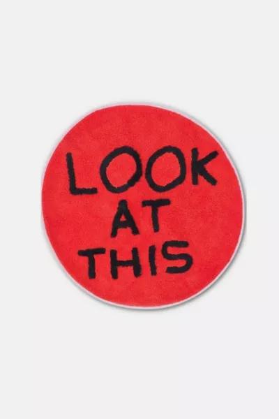 THIRD DRAWER DOWN Third Drawer Down Look at This Shaggy Floor Mat x David Shrigley