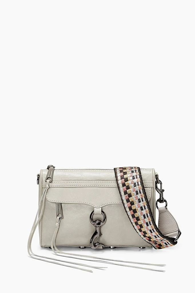 Rebecca Minkoff Metallic Rainbow Guitar Strap 2