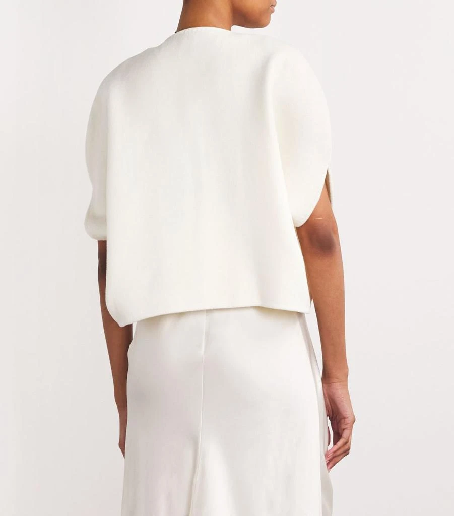 WOLK MORAIS Cashmere Cocoon Cape 4