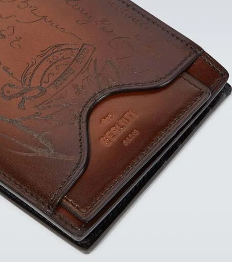 Berluti Makore 2-in-1 Scritto leather Wallet 4