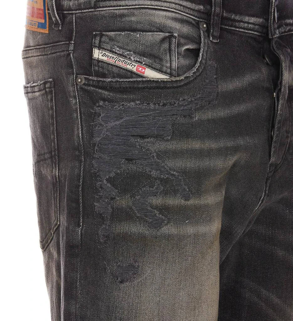 Diesel Diesel Logo-Patch Distressed Jeans 4