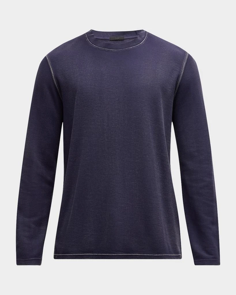 ATM Anthony Thomas Melillo Men's Washed Pique Sweatshirt 1