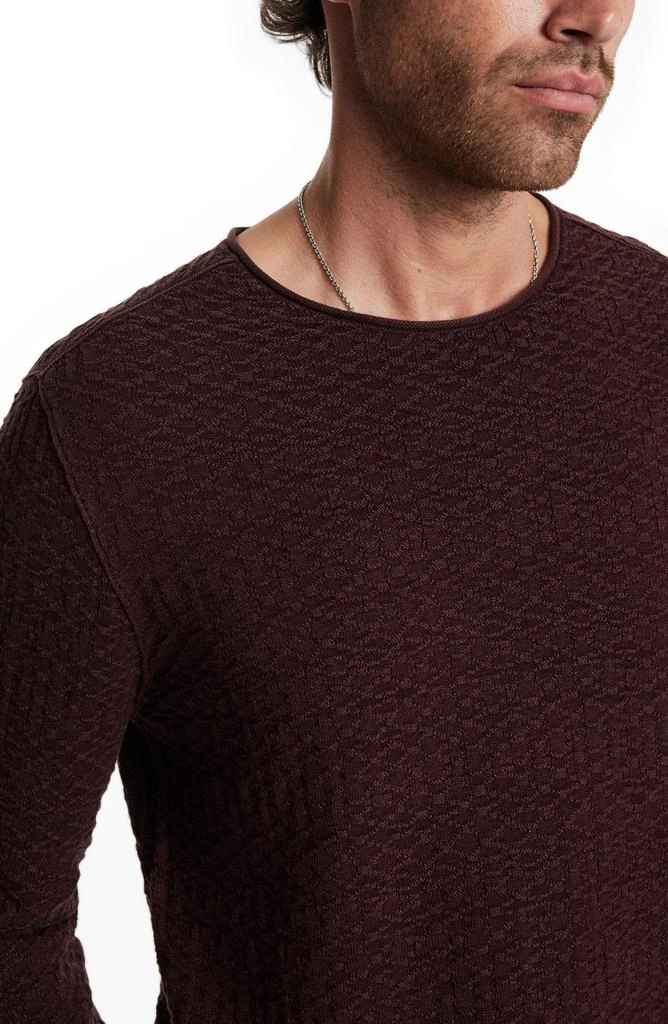 John Varvatos Riley Textured Sweater 5