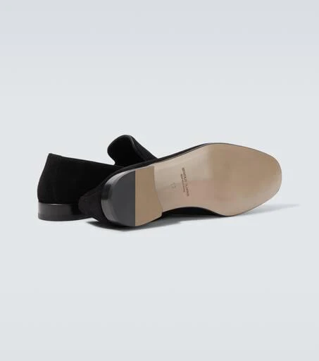 Manolo Blahnik Truro suede loafers 7