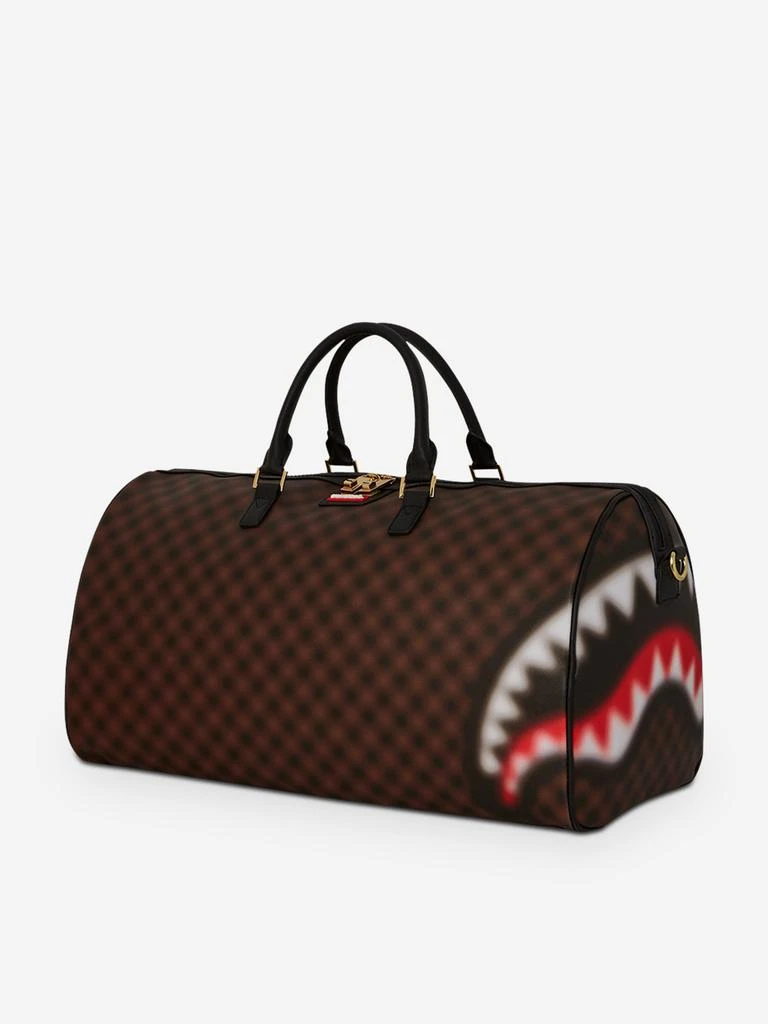 SprayGround Sprayground Kids Sharks in Paris Blur Duffle Bag in Brown (50.8 cm) 7