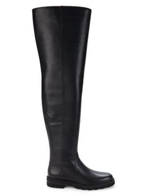 Stuart Weitzman Chicago Leather Thigh Boots