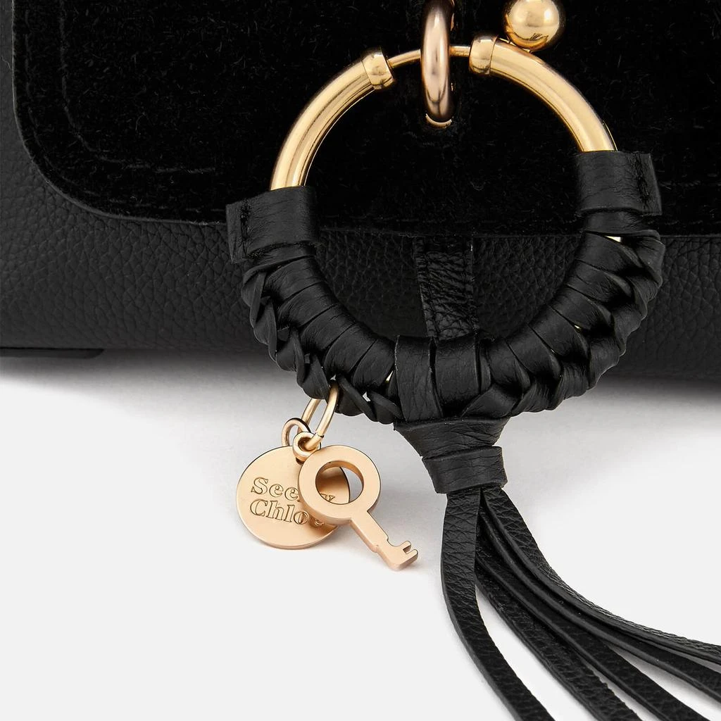 See by Chloé See By Chloé Joan Leather and Suede Mini Bag 4