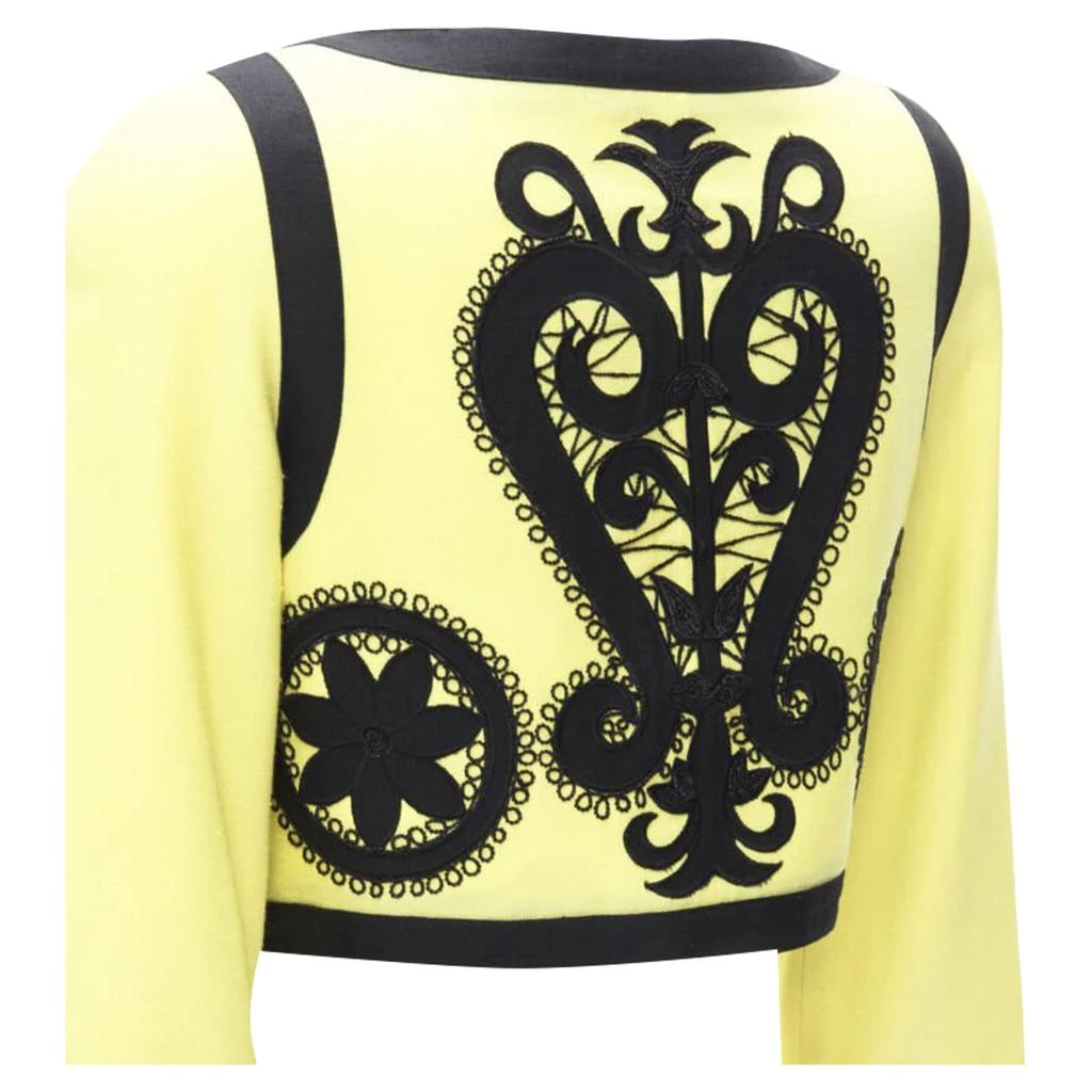 Christian Lacroix Matador embroidery cropped jacket 2