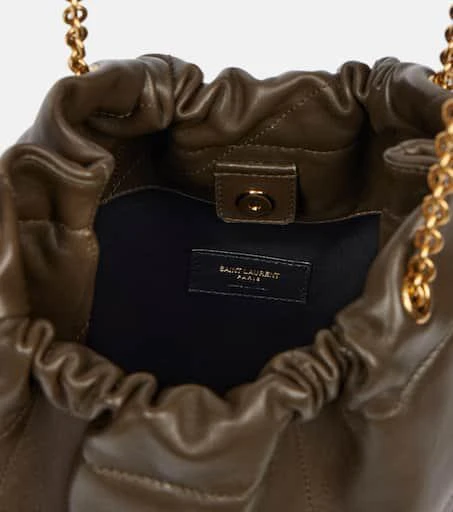 Yves Saint Laurent Jamie Pochon leather bucket bag 3