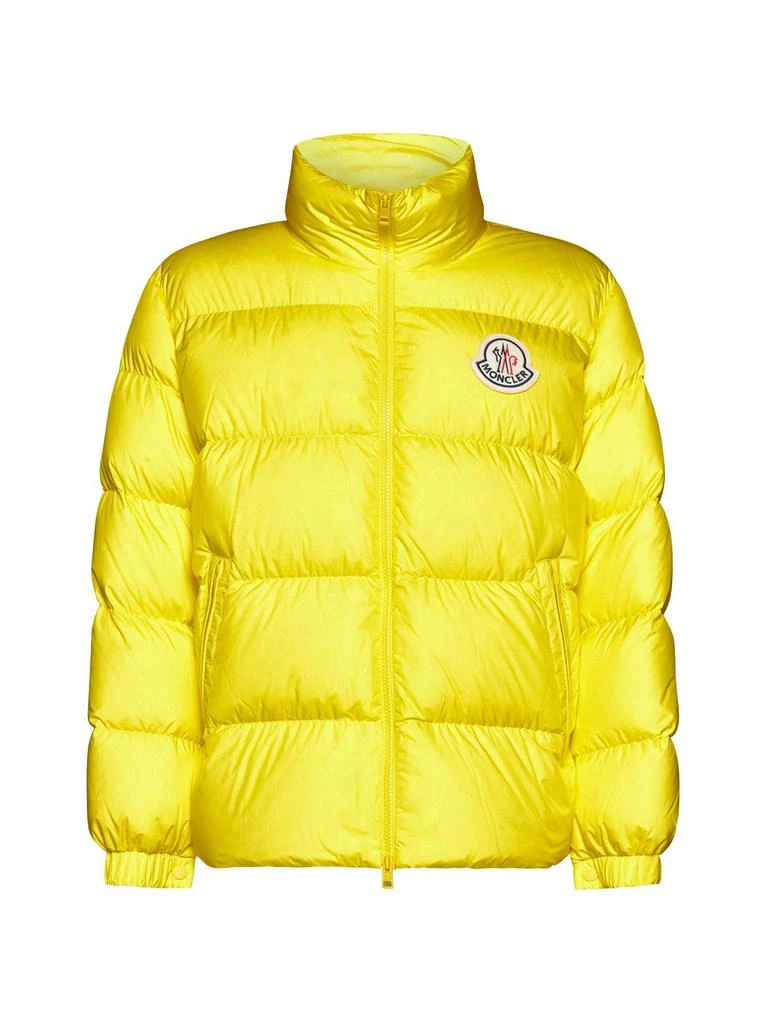 Moncler Moncler Logo Patch Zip-Up Puffer Jacket 1